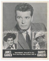 6c404 JAMES GARNER 8x10 still '58 great portraits from Maverick & Darby's Rangers!