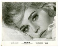 6c405 JANE FONDA 8x10 still '65 sexiest super close up from Roger Vadim's Circle of Love!