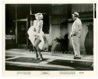 6c504 MARILYN 8x10 still '63 most classic image of Monroe in famous skirt-blowing scene!