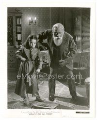 6c532 MIRACLE ON 34th STREET 8x10 still '47 Edmund Gwenn teaches young Natalie Wood to be a monkey!