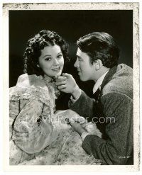 6c571 OF HUMAN HEARTS 8x10 still '38 Clarence Bull photo of James Stewart & Ann Rutherford!