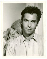 6c735 SWEET BIRD OF YOUTH 8x10 still '62 close up of Shirley Knight & Rip Torn!