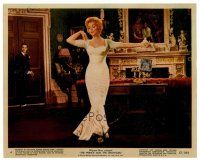 6c040 PRINCE & THE SHOWGIRL color 8x10 still #4 '57 sexy Marilyn Monroe dances in fancy room!