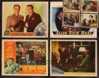 6d018 LOT OF 23 FILM NOIR LOBBY CARDS '43 - '58 Las Vegas Story, Pitfall, Alias Nick Beal & more!