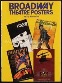 6d157 BROADWAY THEATRE POSTERS 1st edition hardcover book '93 great images from musical stage plays!