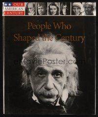6d177 PEOPLE WHO SHAPED THE CENTURY first edition hardcover book '99 Einstein, Sinatra, James Dean!