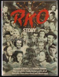 6d179 RKO STORY first edition hardcover book '82 complete illustrated studio history, 1,051 films!