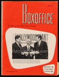 6d066 BOX OFFICE exhibitor magazine May 9, 1966 different preliminary art for Man For All Seasons!