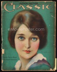 6d081 MOTION PICTURE CLASSIC magazine August 1925 artwork of pretty Eleanor Boardman by Dahl!