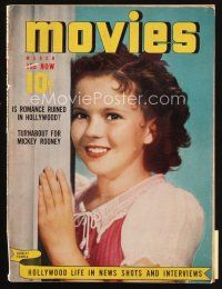 6d098 MODERN MOVIES magazine March 1940 wonderful portrait of cute smiling Shirley Temple!