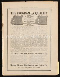6d044 MOVING PICTURE WORLD exhibitor magazine June 25, 1910 hundred year old movie studio ads!