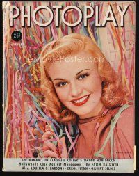 6d106 PHOTOPLAY magazine February 1938 portrait of beautiful Ginger Rogers by George Hurrell!