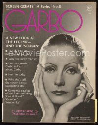 6d150 SCREEN GREATS No. 8 magazine '72 a new look at the legend & the woman, Greta Garbo!