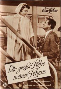 6d192 AFFAIR TO REMEMBER German program '57 different images of Cary Grant & pretty Deborah Kerr!