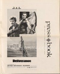 6d336 DELIVERANCE pressbook '72 Jon Voight, Burt Reynolds, Ned Beatty, John Boorman classic!