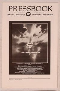 6d398 SUPERMAN pressbook '78 comic book hero Christopher Reeve, Gene Hackman, Brando