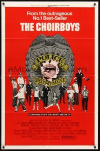 6f190 CHOIRBOYS 1sh '77 directed by Robert Aldrich, Charles Durning, Louis Gossett Jr.