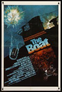 6f238 DAS BOOT int'l 1sh '81 The Boat, Wolfgang Petersen German World War II classic!