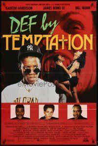 6f253 DEF BY TEMPTATION 1sh '90 Kadeem Hardison, Troma rap horror!