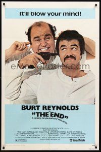6f309 END style A 1sh '78 Burt Reynolds & Dom DeLuise, death is a pie in the face from god!