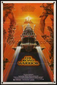 6f626 MAD MAX 2: THE ROAD WARRIOR 1sh '81 Mel Gibson returns as Mad Max, art by Commander!
