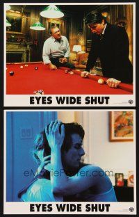 6g885 EYES WIDE SHUT 2 LCs '99 Stanley Kubrick, Tom Cruise, Sydney Pollack, Nicole Kidman!