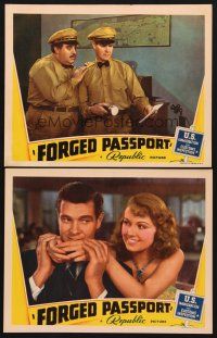 6g893 FORGED PASSPORT 2 LCs '39 Paul Kelly, sexy June Lang, customs agent drama!
