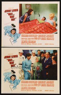 6g993 WAY WAY OUT 2 LCs '66 astronaut Jerry Lewis, Robert Morley, Anita Ekberg, Connie Stevens!