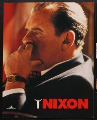 6g019 NIXON 9 color 11x14 stills '95 Anthony Hopkins as Richard Nixon, directed by Oliver Stone!