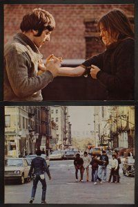 6g361 PANIC IN NEEDLE PARK 8 10.5x14 stills '71 Al Pacino & Kitty Winn, addicts w/o access to more!