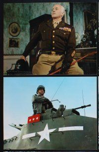 6g002 PATTON 14 color ItalUS 11x14 stills '70 General George C. Scott military World War II classic!