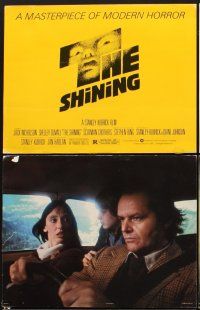 6g010 SHINING 10 color 11x14 stills '80 King & Kubrick, Shelley Duvall, Jack Nicholson, Crothers!