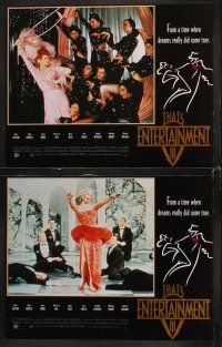 6g566 THAT'S ENTERTAINMENT III 7 English LCs '94 MGM's best musicals, Lucille Ball, Cyd Charisse!