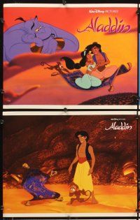 6g035 ALADDIN 8 LCs '92 classic Walt Disney Arabian fantasy cartoon, great images!