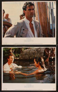 6g091 BOUNTY 8 LCs '84 Mel Gibson, Anthony Hopkins, Liam Neeson, Mutiny on the Bounty!