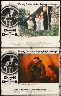 6g117 CLOAK & DAGGER 8 LCs '84 Henry Thomas plays video games and finds top secret documents!