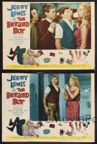 6g716 ERRAND BOY 4 LCs '62 wacky images of screwball Jerry Lewis & pretty girls!