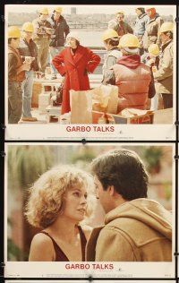 6g200 GARBO TALKS 8 LCs '84 Anne Bancroft, Ron Silver, directed by Sidney Lumet!