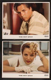 6g229 HOT SPOT 8 LCs '90 close up of Don Johnson, Virginia Madsen, directed by Dennis Hopper!