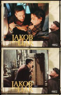 6g253 JAKOB THE LIAR 8 LCs '99 Robin Williams in eastern Europe Jewish ghetto during WWII!