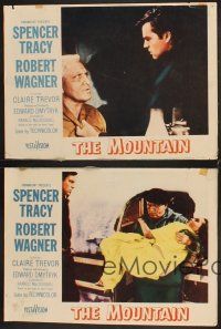 6g536 MOUNTAIN 7 LCs '56 mountain climber Spencer Tracy, Robert Wagner, Claire Trevor!