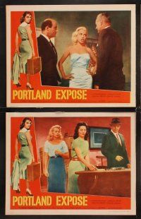 6g546 PORTLAND EXPOSE 7 LCs '57 sexy bad girls, Carolyn Craig, Virginia Gregg, Jeanne Carmen!