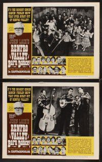 6g393 RENFRO VALLEY BARN DANCE 8 LCs '66 great images of country western music performers!