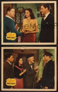6g829 RISE & SHINE 3 LCs '41 images of Linda Darnell, Jack Oakie & George Murphy!