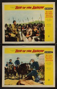 6g552 RUN OF THE ARROW 7 LCs '57 Sam Fuller, Rod Steiger waged a one-man war against the Yankees!