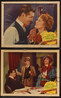 6g761 SAN FRANCISCO 4 LCs R48 Clark Gable & sexy Jeanette MacDonald together for the first time!