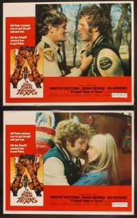 6g420 SMALL TOWN IN TEXAS 8 LCs '76 Timothy Bottoms, sexy Susan George, Bo Hopkins