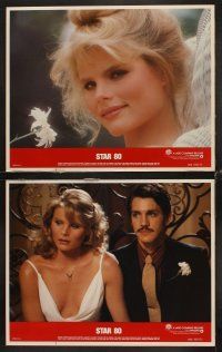 6g431 STAR 80 8 LCs '83 Eric Roberts, sexy Mariel Hemingway as Dorothy Stratten, Bob Fosse!