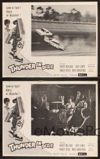 6g777 THUNDER IN DIXIE 4 LCs '64 Harry Millard, sexy dancer & cool images of crashing cars!