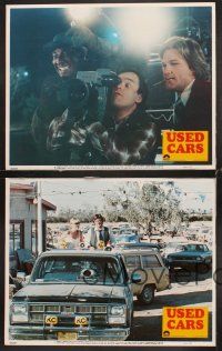 6g783 USED CARS 4 LCs '80 Robert Zemeckis, slimy salesman Kurt Russell!